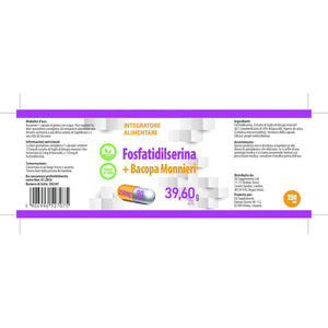 Hepatica Phosphatidylserine + Bacopa Monnieri 250Mg | 90 Vegan Capsules | High Strength Memory, Focus & Brain Support | 3Rd Party Lab Tested | Non-Gmo & Gluten-Free