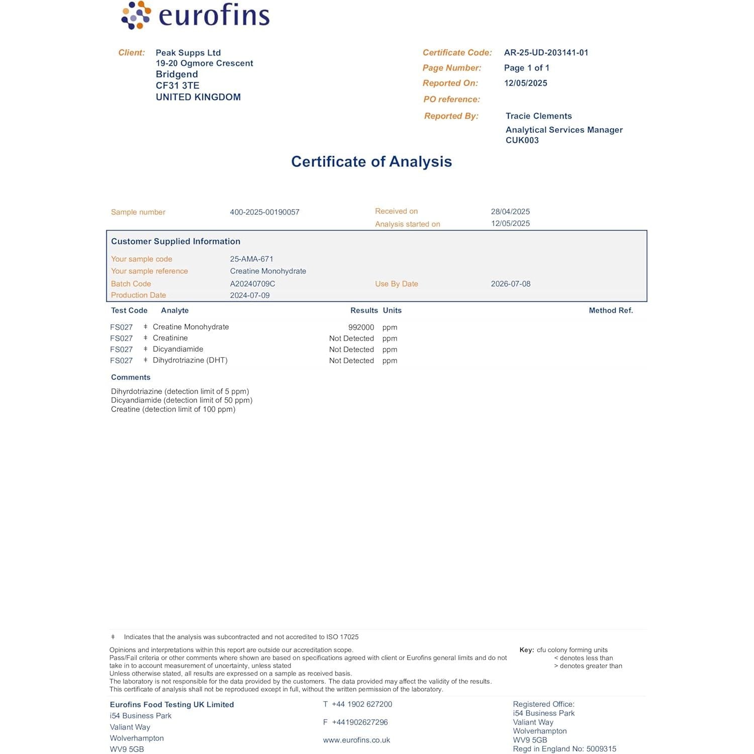 Creatine Monohydrate Powder 1Kg | Pure Micronised | Packaging May Vary