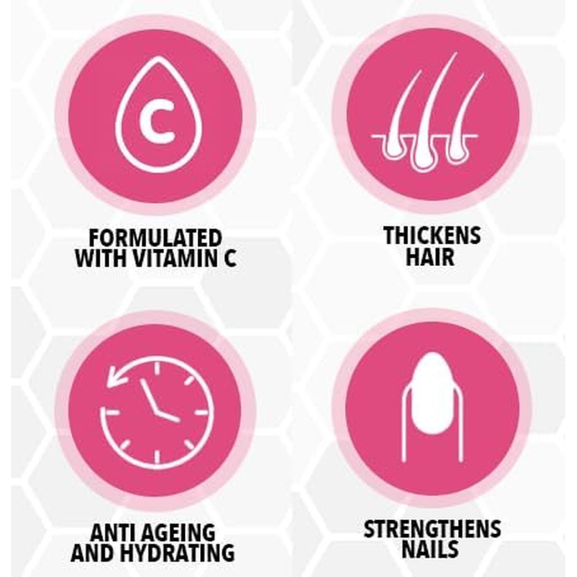 AHS Super Collagen plus C Tablets - Pack of 250 Tablets (Also 120 + 90 Counts) 3 Sizes! 6000MG per Serving with Added Vitamin C - Healthy Skin, Nails & Hair