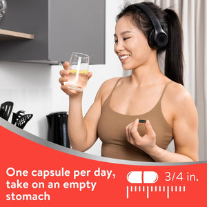 Active Iron Advance Supplement 25 Mg, Non Constipating, Clinically Proven to Increase Iron Levels, Fights Tiredness & Fatigue, 30 Capsules, 1 Month Supply