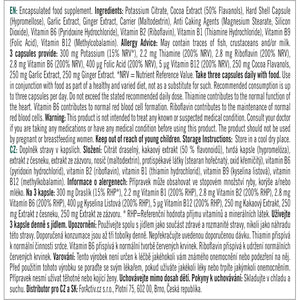 Reflex Nutrition Heart Pro for Blood Pressure and Healthy Cholesterol - Comprehensive Cardio Support with Garlic, Vitamin B12, Potassium, Cocoa, Ginger -Boost Heart Health & Circulation (90 Capsules)