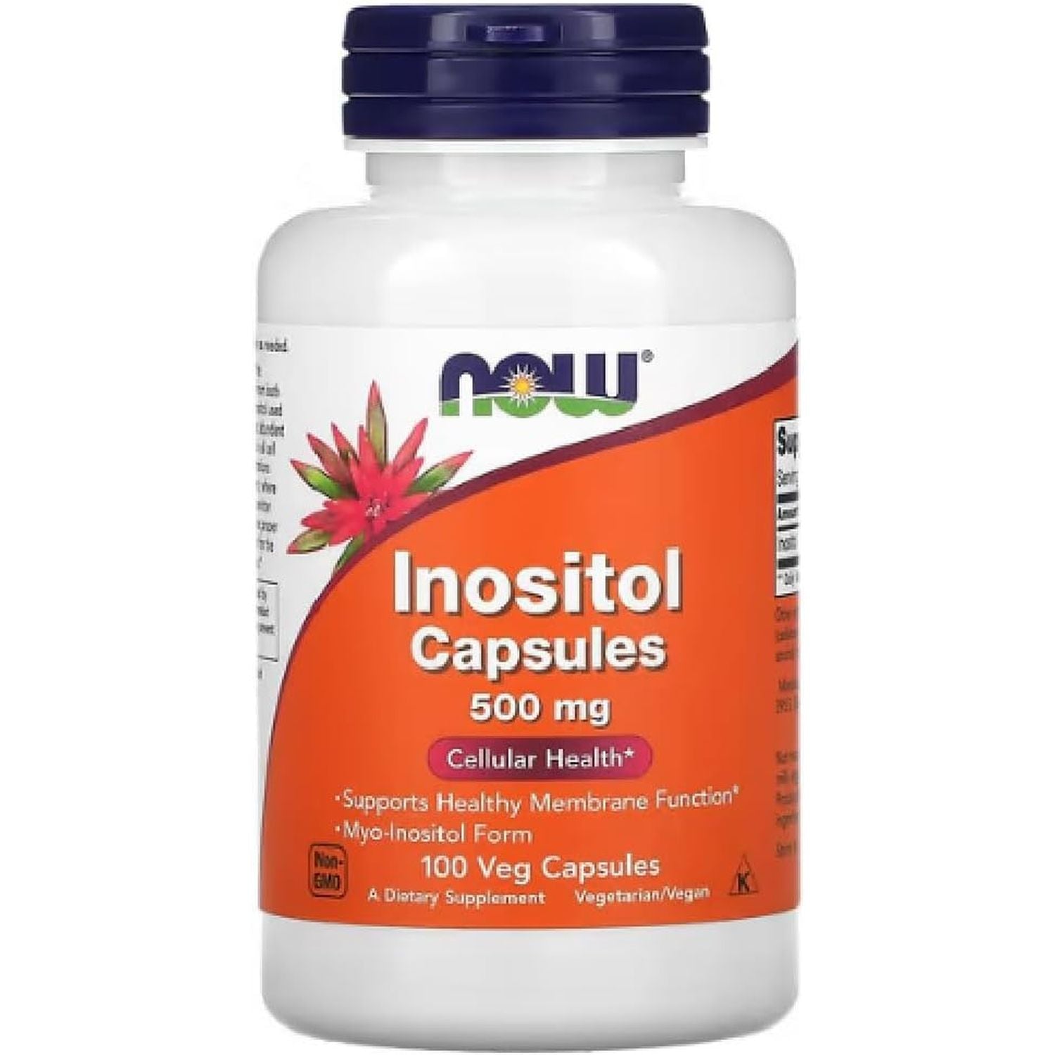 Now Foods – Inositol 500Mg | Supports Nervous System & Cellular Health – 100 Capsules