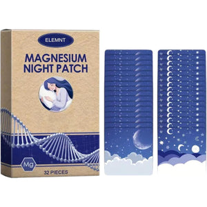 ELEMNT Sweet Dreams Magnesium Night Sleep Patch (Pack of 32) Sleep & Restlessness Aid with Magnesium Essence, Lavender Extract and Coconut Oil