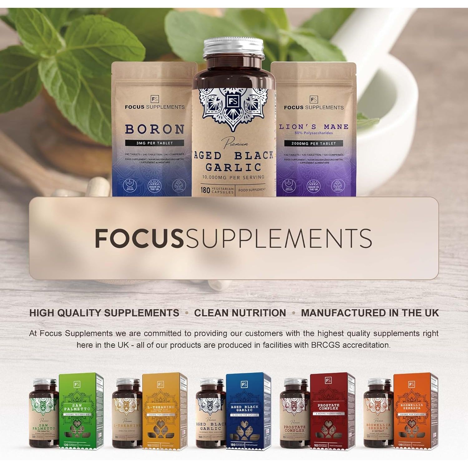 FS Boron Supplements | 240 Boron Tablets - High Strength 3Mg BOR per Serving | 8 Months Supply | Non-Gmo, Gluten & Allergen Free | Manufactured in the UK