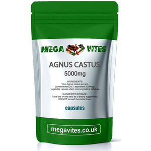 Agnus CASTUS Capsules 5000Mg X 60 - MEGAVITES