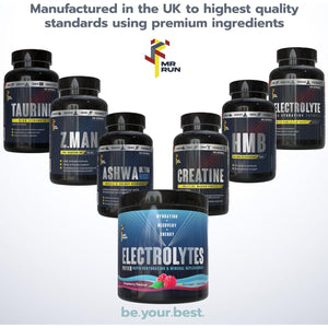 Mr Run'S HMB - Muscle Strength & Fitness, 1000Mg per Serving - Protect from Muscle Loss during Calorie Cutting, Ageing or Inactivity - 120 Capsules, 60 Servings
