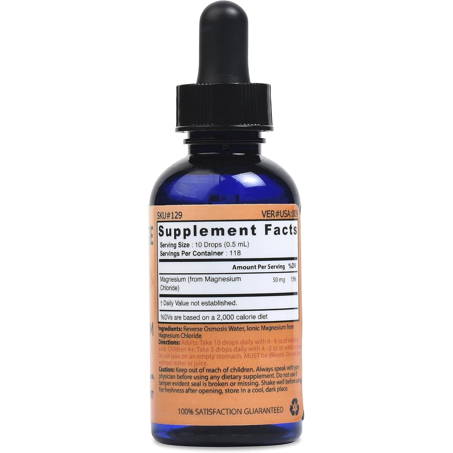 Good State - Liquid Ionic Magnesium Ultra Concentrate - (10 Drops Equals 50 Mg) (100 Servings per Bottle)