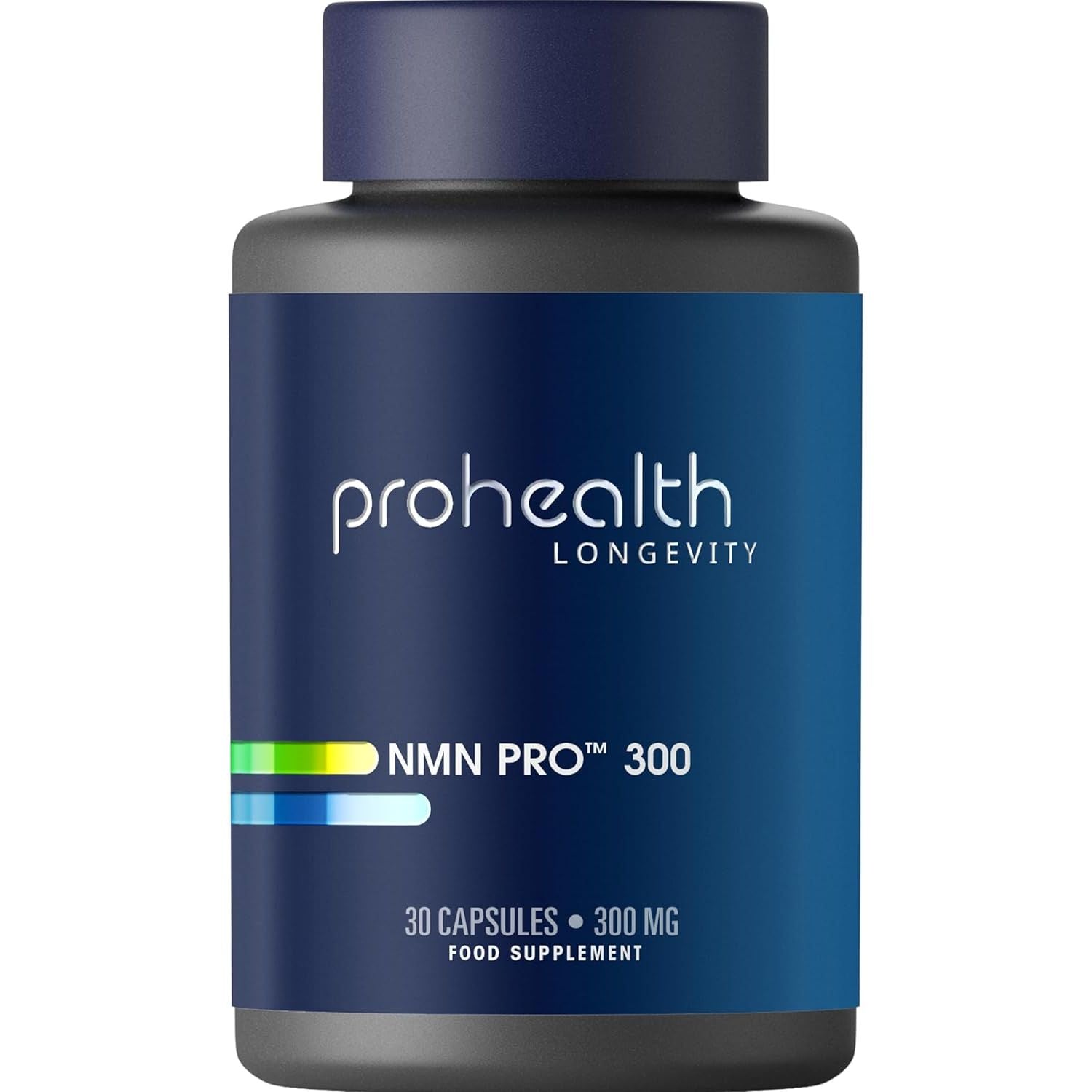 NAD+ Supplement Pro 300 – Clinically Proven to Raise NAD+ Levels by 38% & Reverse 12 Years of NAD+ Loss in 60 Days. A+ BBB Rated since 1988, Lab Tested 99.5% Pure, Shelf Stable (300Mg, 30 Servings)