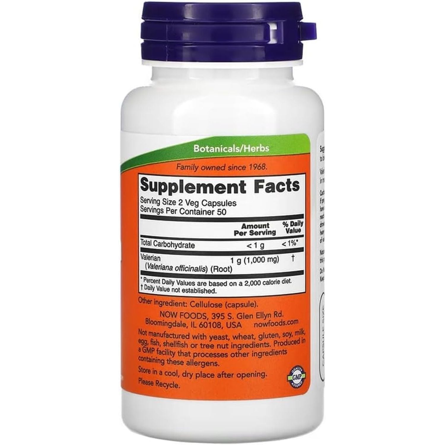 Now Foods – Valerian Root | Natural Sleep Aid and Relaxation Support – 500Mg, 100 Veg Capsules