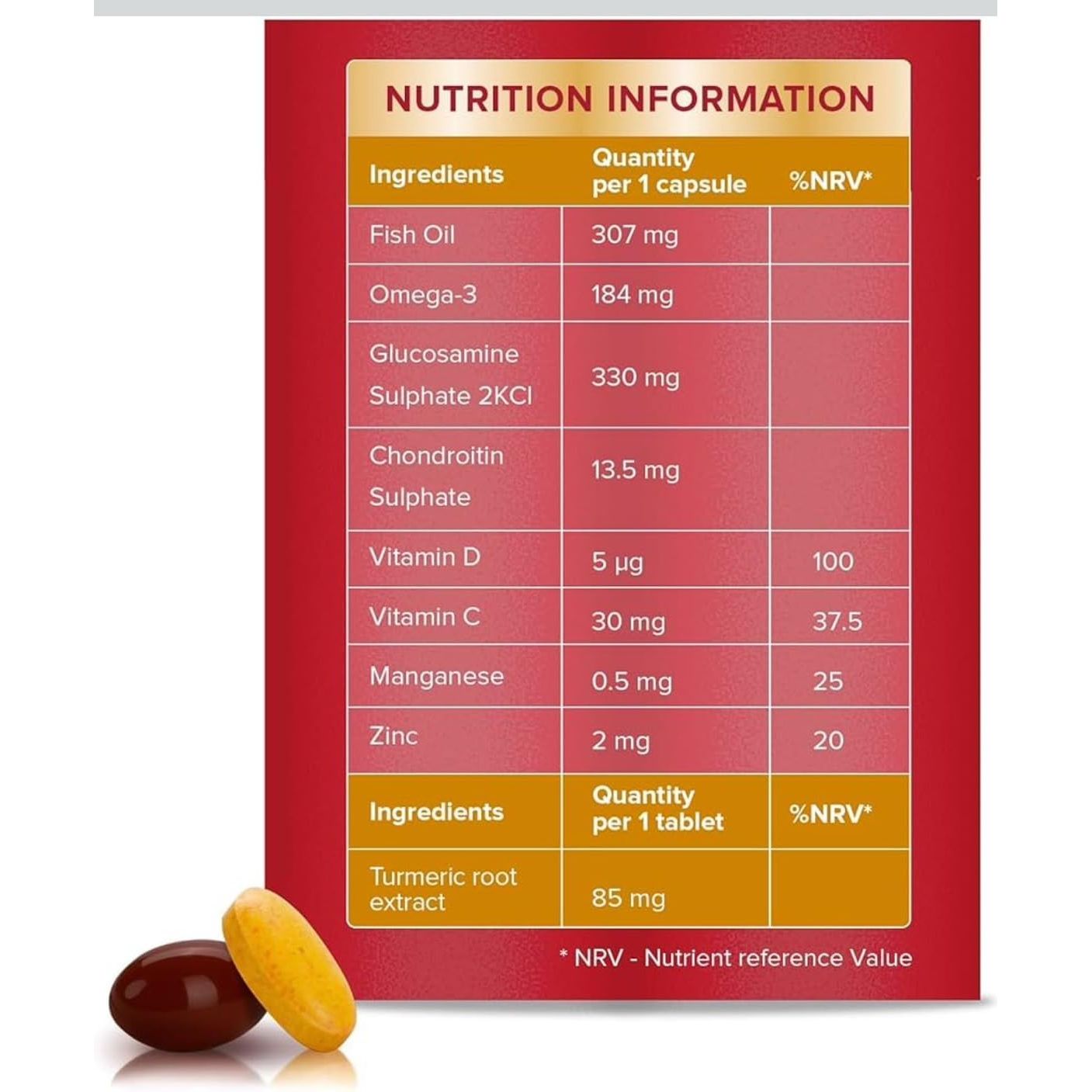 Seven Seas Jointcare Supplex & Turmeric 30 Duo Caps by Seven Seas (Packs of 3)