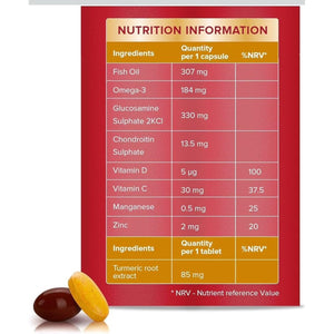 Seven Seas Jointcare Supplex & Turmeric 30 Duo Caps by Seven Seas (Packs of 3)