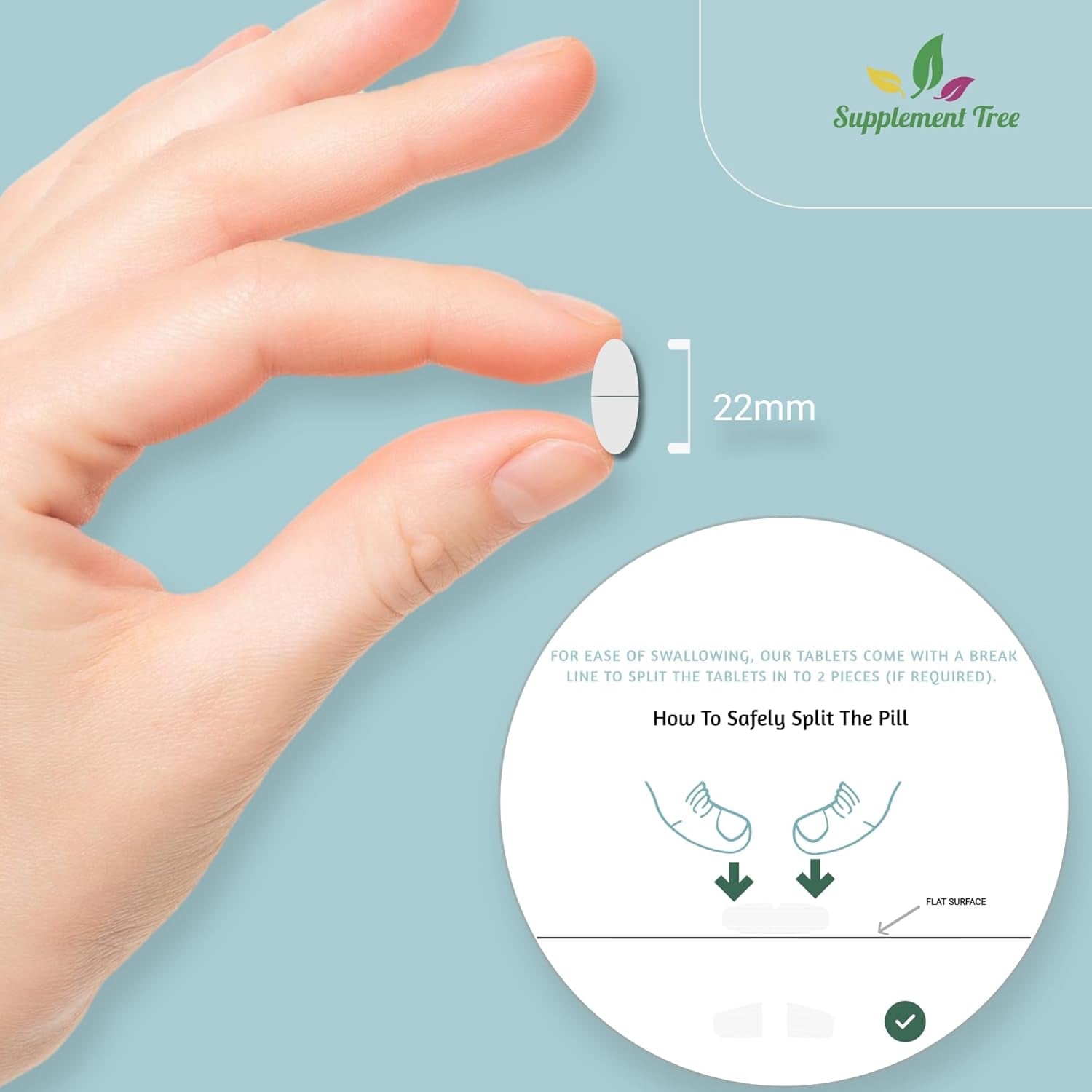 Calcium Magnesium Zinc and Vitamin D plus Vitamin K2 MK-7 Supplement - 180 Vegan Tablets - High Strength Calcium Tablets Complex with Vitamin K2 Copper Manganese Selenium & Boron - UK Made