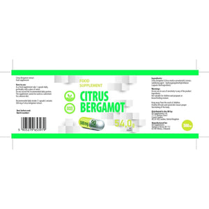 Hepatica Citrus Bergamot Extract 500Mg – 90 Vegan Capsules | High-Strength Supplement | 3Rd Party Lab Tested | No Fillers or Bulkers