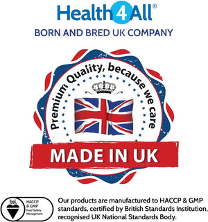 Health4All Desiccated Beef Liver Supplement 750Mg per Capsule 120 Capsules, Un-Defatted to Provide Full Absorption of Naturally Occurring Vitamins and Minerals Found in Beef Liver | Made in the UK