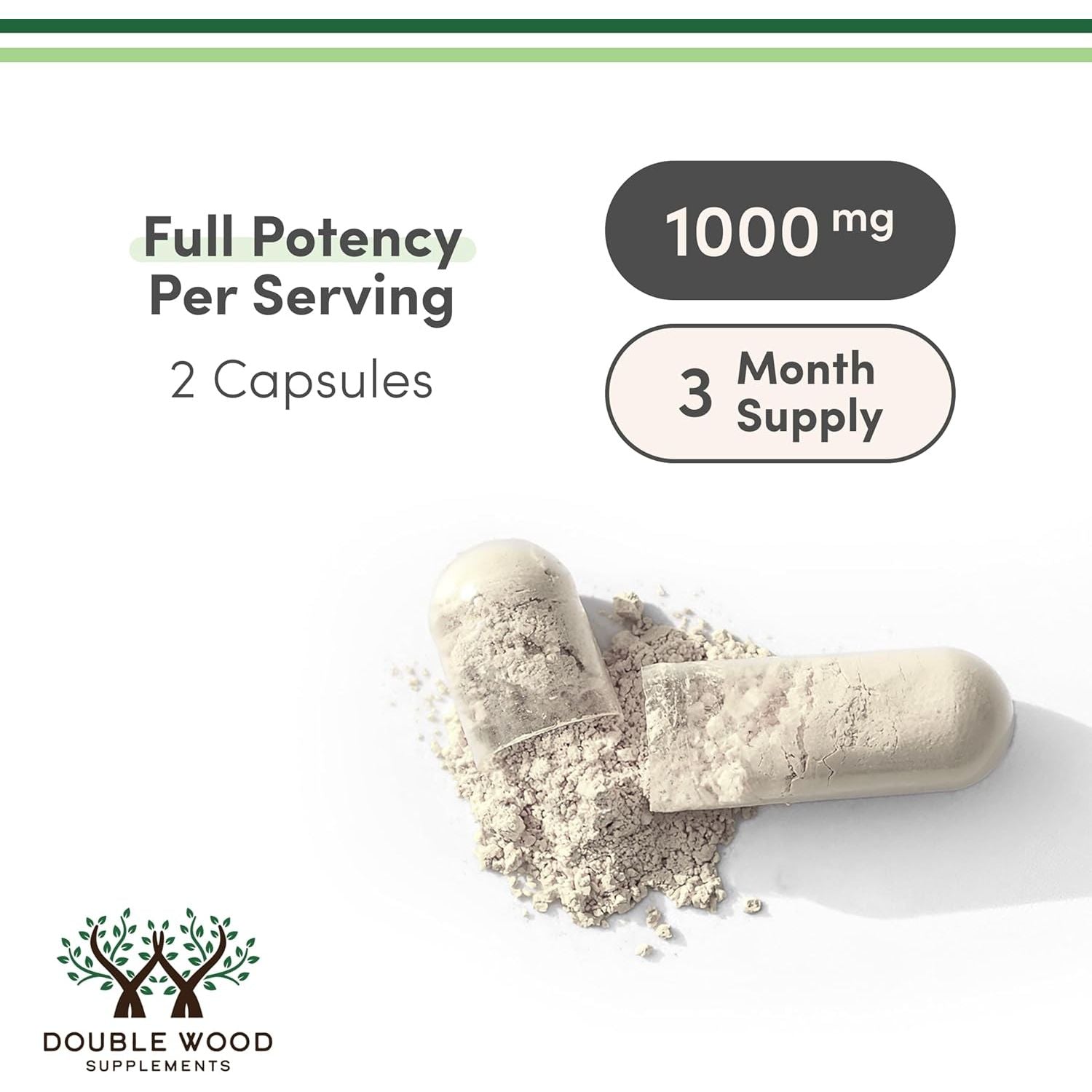 Magnesium Chloride (Cloruro De Magnesio) - 180 Capsules, 1,000Mg per Serving, for Sleep, Constipation, Digestion, Bone Health, and Relaxation - Made and Tested in the USA by Double Wood Supplements…