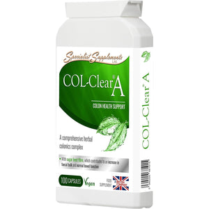 Specialist Supplements Col-Clear a Colon Health Support 100 Capsules, (Pack of 1)
