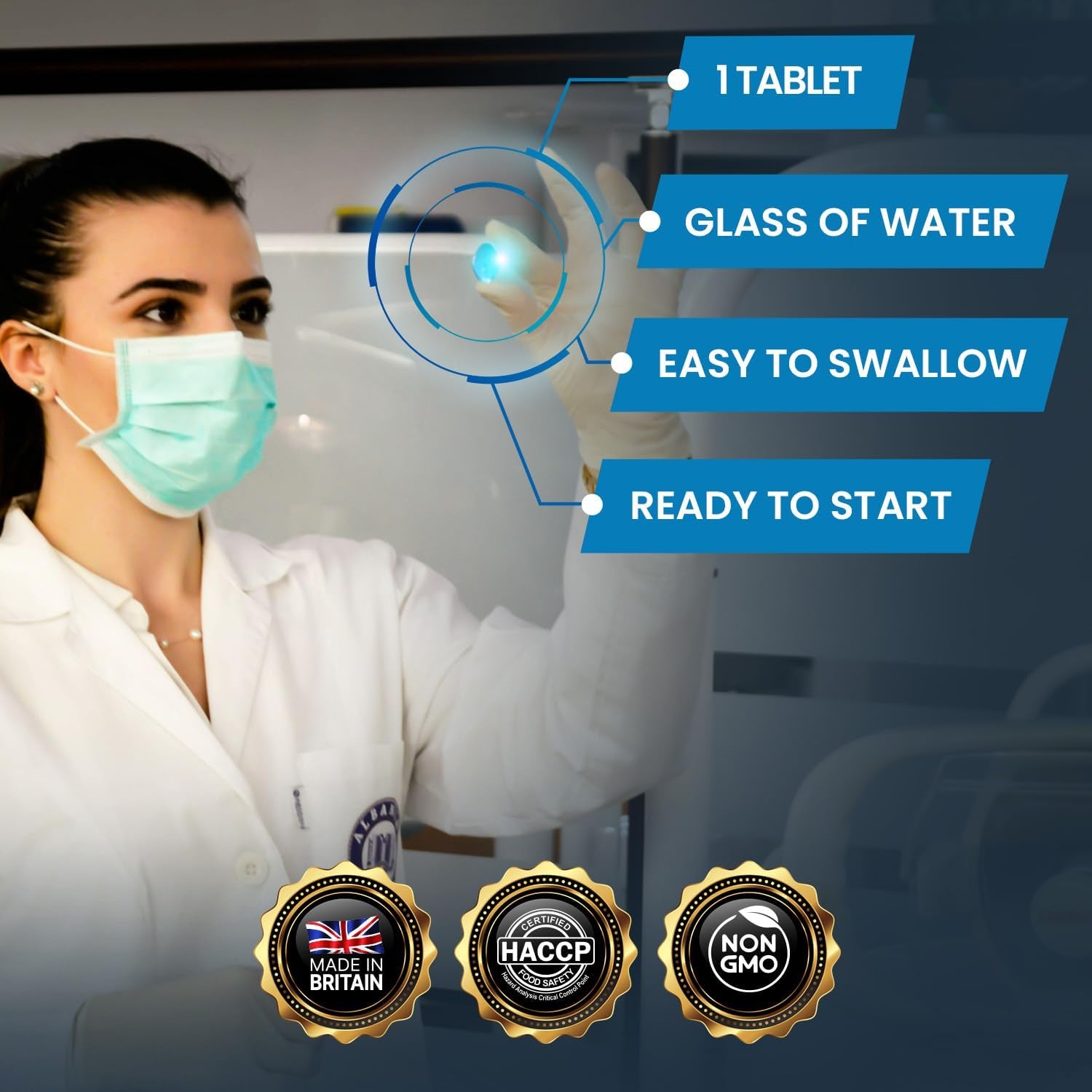 ERECTOLON | Pills for Men UK | Blue 10 Stamina & Energy Tablets | Fast-Acting Tribulus Terrestris Herbal Supplements for Enhanced Performance & Stamina | Korean Ginseng | Supplement for Men