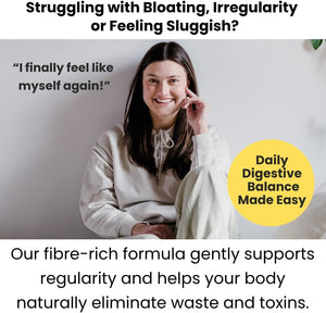 Colon Cleanse plus – 120 Vegan Capsules | Psyllium Husk Complex with Probiotics | High Fibre Digestive Support | Detox, Constipation Relief & Weight Management