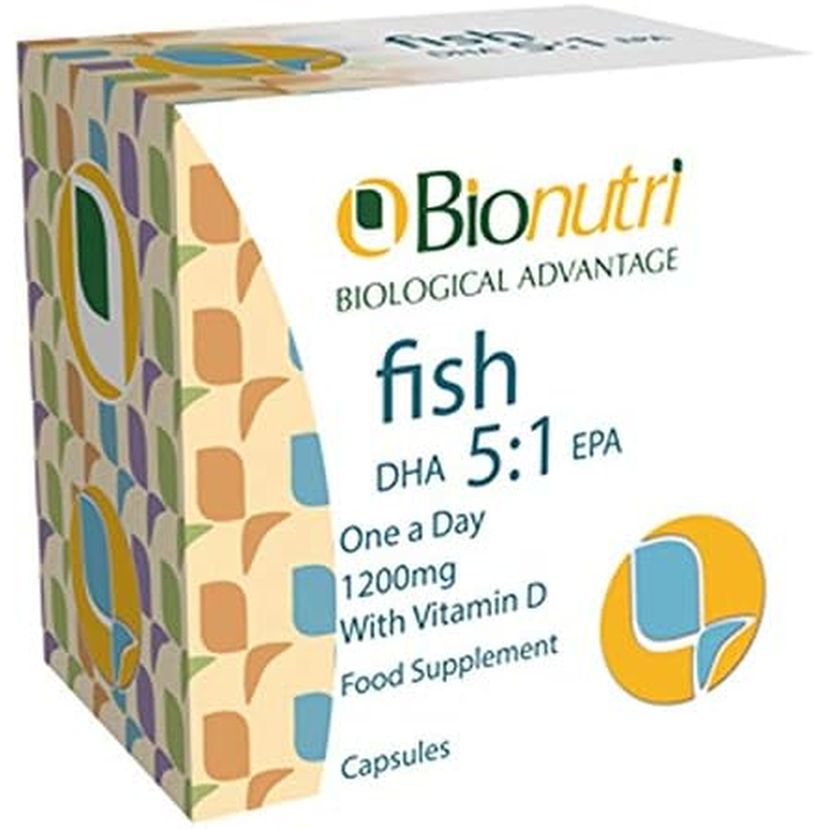 Bionutri Fish Oil - DHA 5:1 EPA, 90 Capsules, 90 Day Supply