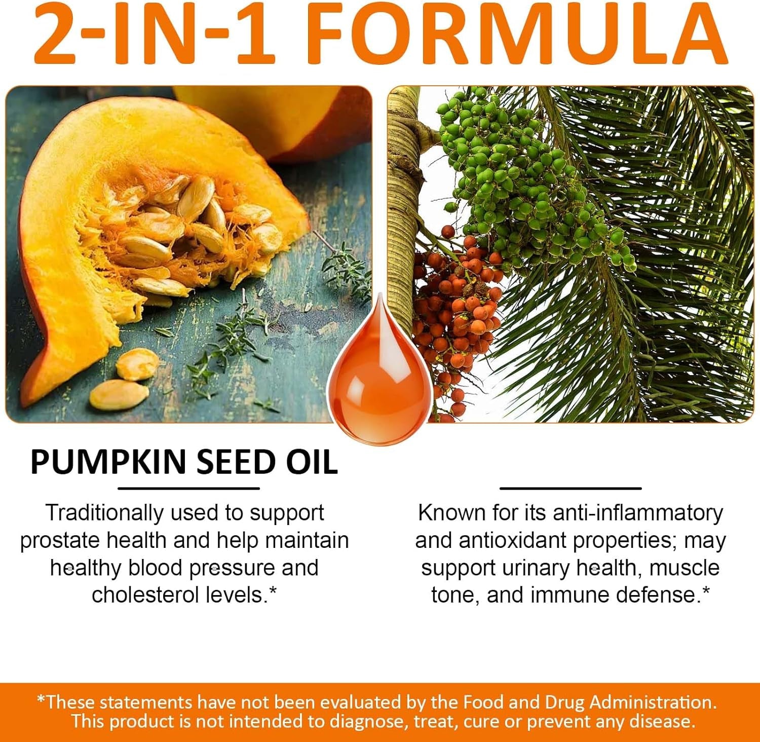 Pumpkin Seed Oil Capsules, 300 Softgels Cold Pressed Pumpkin Seed Oil Softgels Rich in Essential Omega-3/6 Fatty Acids & Zinc, Phytosterols for Hair Growth Supports Prostate Function