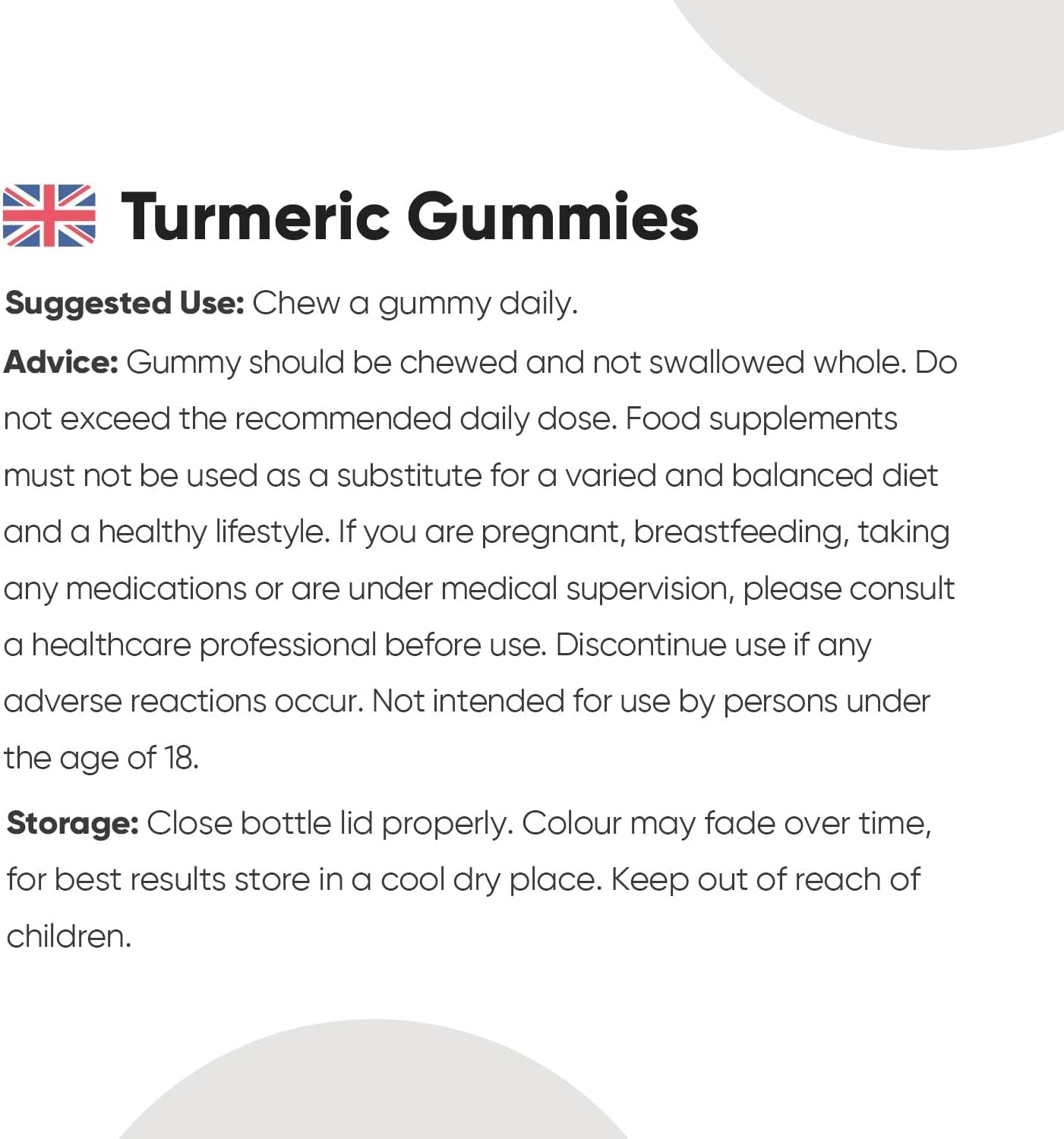 Turmeric Gummies with Black Pepper & Ginger 2100Mg - 90 Natural Lemon Flavour Vegan Turmeric Gummies (3 Months Supply) –High Strength Alternative to Turmeric & Black Pepper Capsules for Adults