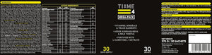 Time 4 Mega - Pack 30 Day Supply - Ultra High Strength Vitamins, Minerals, Trace Elements, Herbal Extracts, Omega 3 Fatty Acids, L-Carnitine, Coq10, Liver Support Liver Health & Nootropic Complex