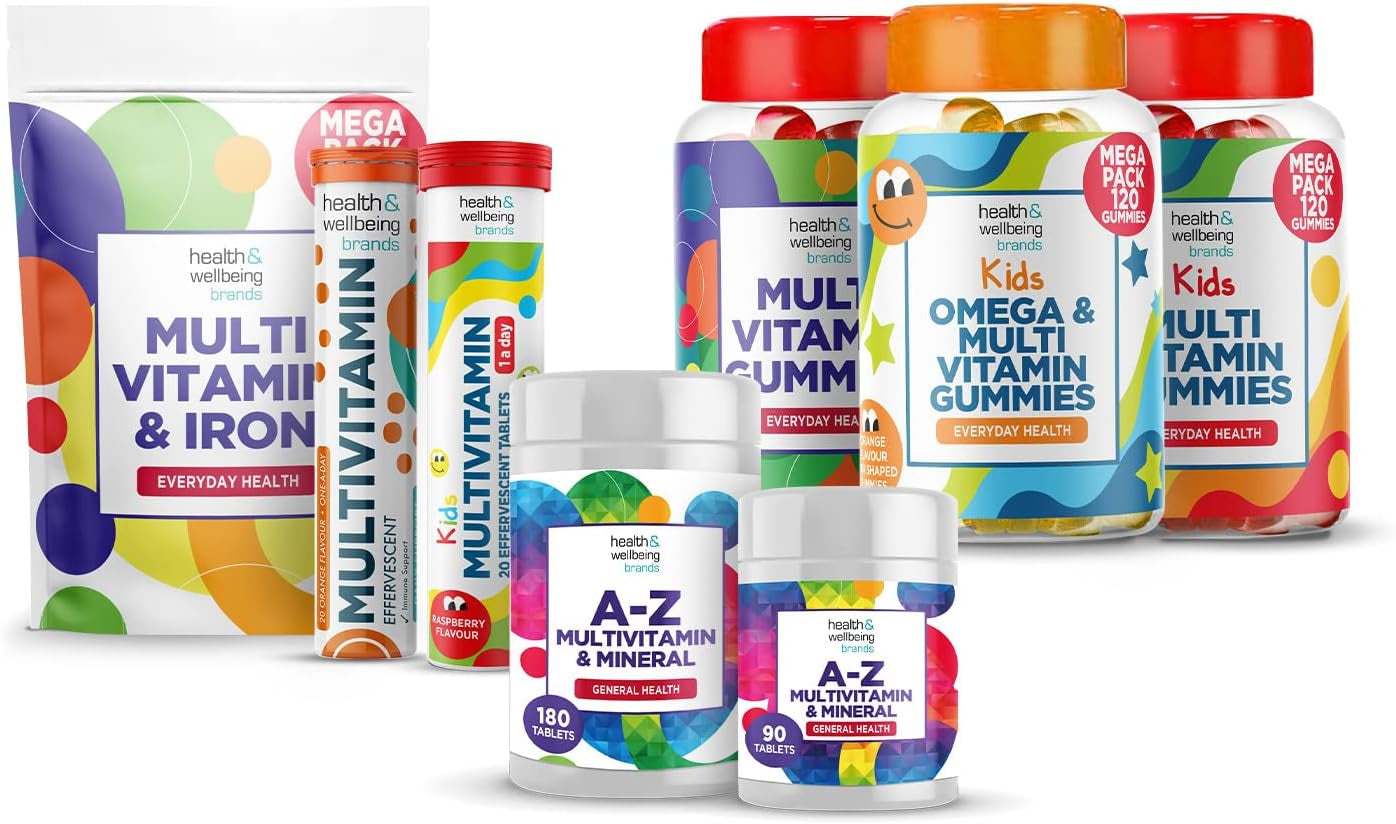 A-Z Multivitamin and Minerals Tablets, Vitamins for Men'S and Women'S, 23 High Strength Vitamins and Minerals Including Iron, Zinc Vitamin C and More (90)
