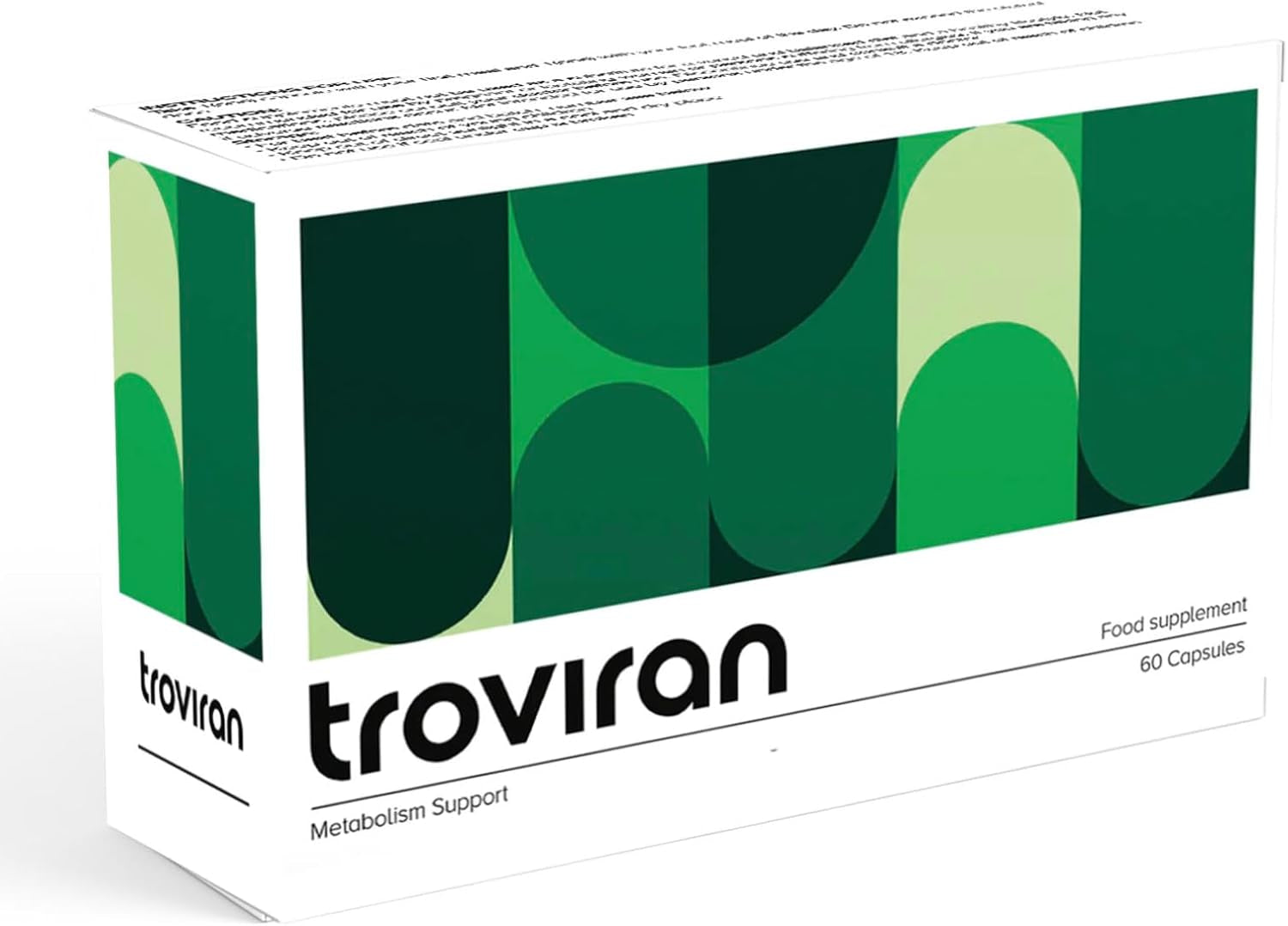 Troviran Metabolism Support Formula, 60 Capsules, Vegan and Gluten Free