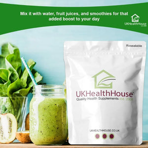 Ukhealthhouse Spinach Powder Superfoods Green Superfood Powders Diet Vitamin Smoothie Energy High in Fibre Protein Iron, Source of Vitamins C Minerals (100G)