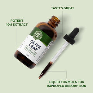 Vimergy Olive Leaf Extract, 57 Servings - Pure Olive Leaf Liquid Drops - Supports Immune and Cardiovascular Health - Gluten-Free, Non-Gmo, Vegan & Paleo Friendly (115 Ml)