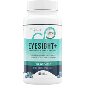 Eyesight plus AREDS2 Eye Supplement - 60-Day Eye Health Capsules with Lutein, Zeaxanthin & Bilberry