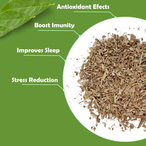 Premium Ashwagandha Root 100G – 100% Pure, Raw, Wild-Harvested, Non-Gmo, Vegan – Natural Stress Relief, Immune Support, Energy Boost - Ethically Sourced from Pristine Environments