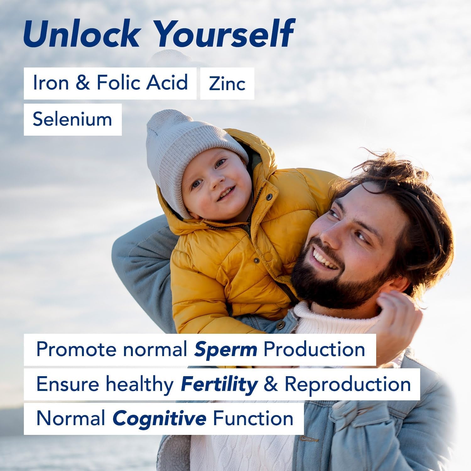 Bioman: Support Men Fertility, Sperm Quality, Testosterone Balance, Stamina & Overall Health 30+ Premium Ingredients | Grape Seed, Maca Root, Fenugreek Seeds & Selenium-30 Tablets
