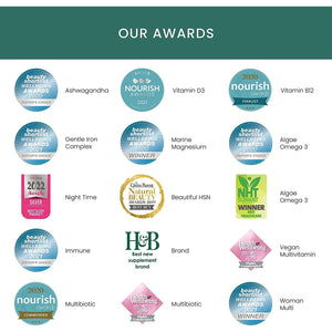 Night Time Complex – Together Health – Marine Magnesium – Griffonia & Hops Extracts – Vegan Friendly – Made in the UK - 60 Vegecaps