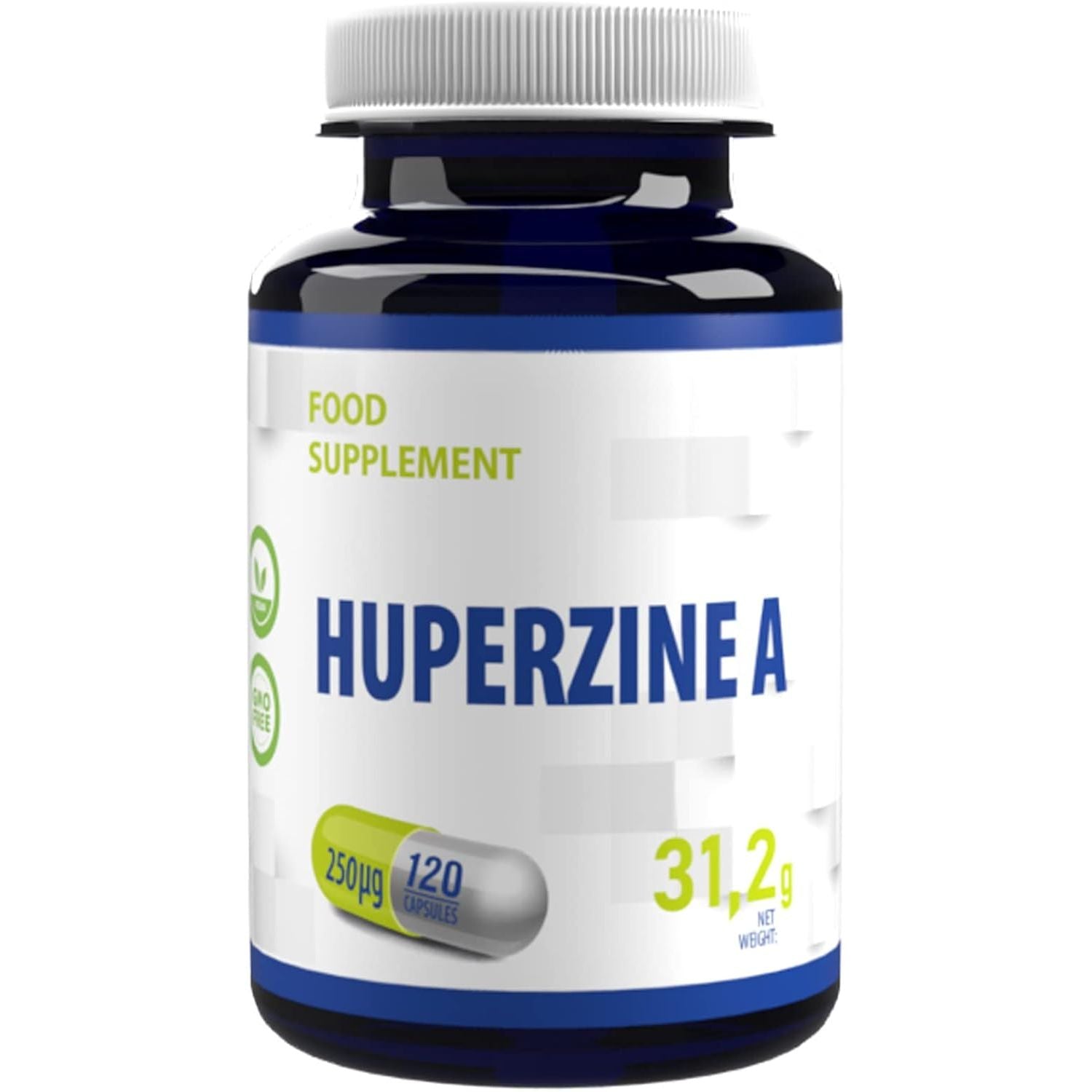 Hepatica Huperzine a 250Mcg – 120 Vegan Capsules | High-Strength Memory, Focus & Cognitive Support | 3Rd Party Lab Tested