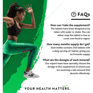 L-Lysine 1100Mg High Strength - 240 Vegan & Gluten Free Tablets (8 Month Supply) - Cold Sore Treatment, Essential Amino Acid Supplement - Normal Growth and Muscle Turnover - Made in the UK - Nutravita