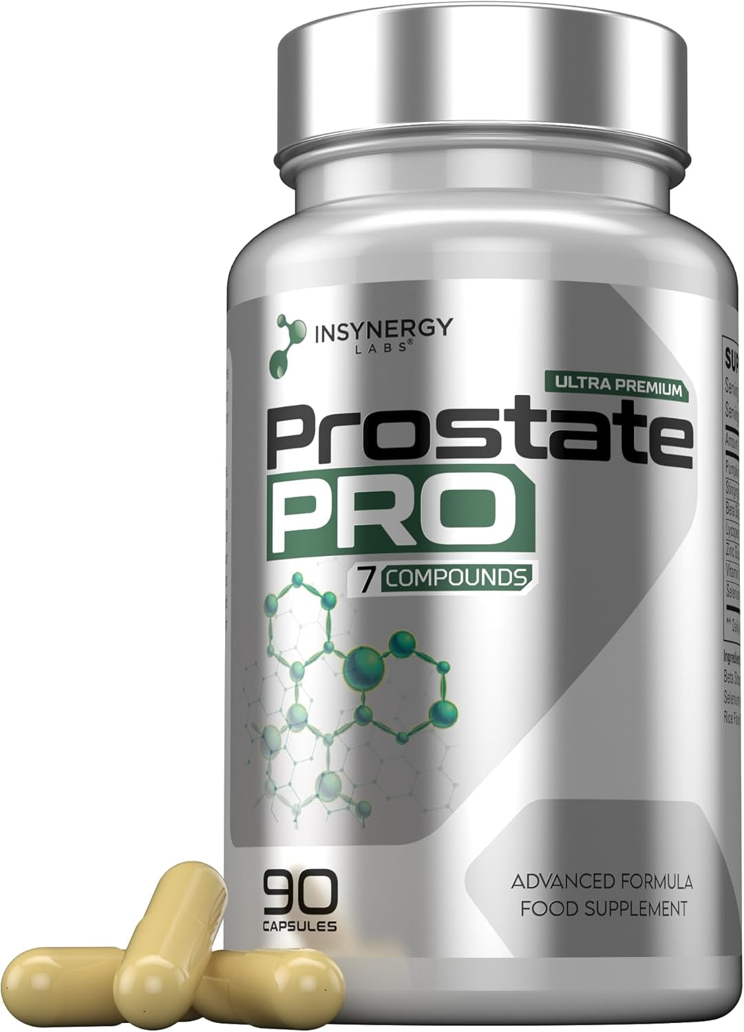 Ultra Premium Prostate Supplement - Prostate Pro, Prostate Supplements for Men | Stinging Nettle, Beta Sitosterol, Lycopene 90 Vegan Capsules Prostate Support
