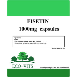 Fisetin 1000Mg 60 Capsules COGNATIVE Support Healthy Mind