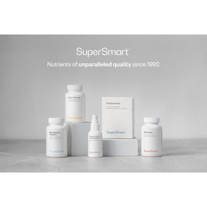 Lactobacillus Rhamnosus GG - Probiotic - Balances Microbiota and Gut Flora - Boosts the Immune System - Stimulates Lactobacillus Production - 60 Capsules - Vegan - Gluten-Free - Non-Gmo - Supersmart