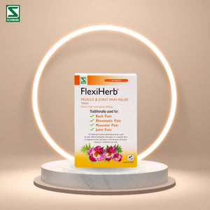 Schwabe Pharma - Flexiherb Muscle and Joint Pain Relief - Devils Claw Root Extract 600Mg - Traditionally Used for Backache, Rheumatic Pain, Muscular Pain, Joint Pain - 40 Tablets