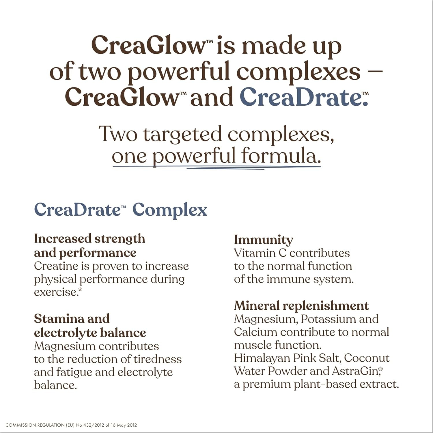 Creaglow™ Naticol Marine Collagen + Creatine Monohydrate + Electrolytes Powder | Glow & Strength All in 1 with Magnesium, Vitamin C, Biotin & Hyaluronic Acid | Raspberry Flavoured | Free Soul