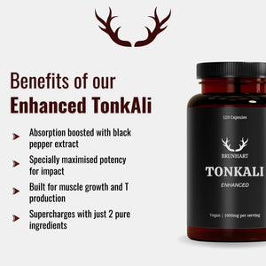 Enhanced T-Power 120 Capsules | with Black Pepper for Maximum Absorption | 1000Mg Serving | Pure Extract | Maximum Potency | 2-Month Supply | Natural for Men | Energy Supplement, Strength