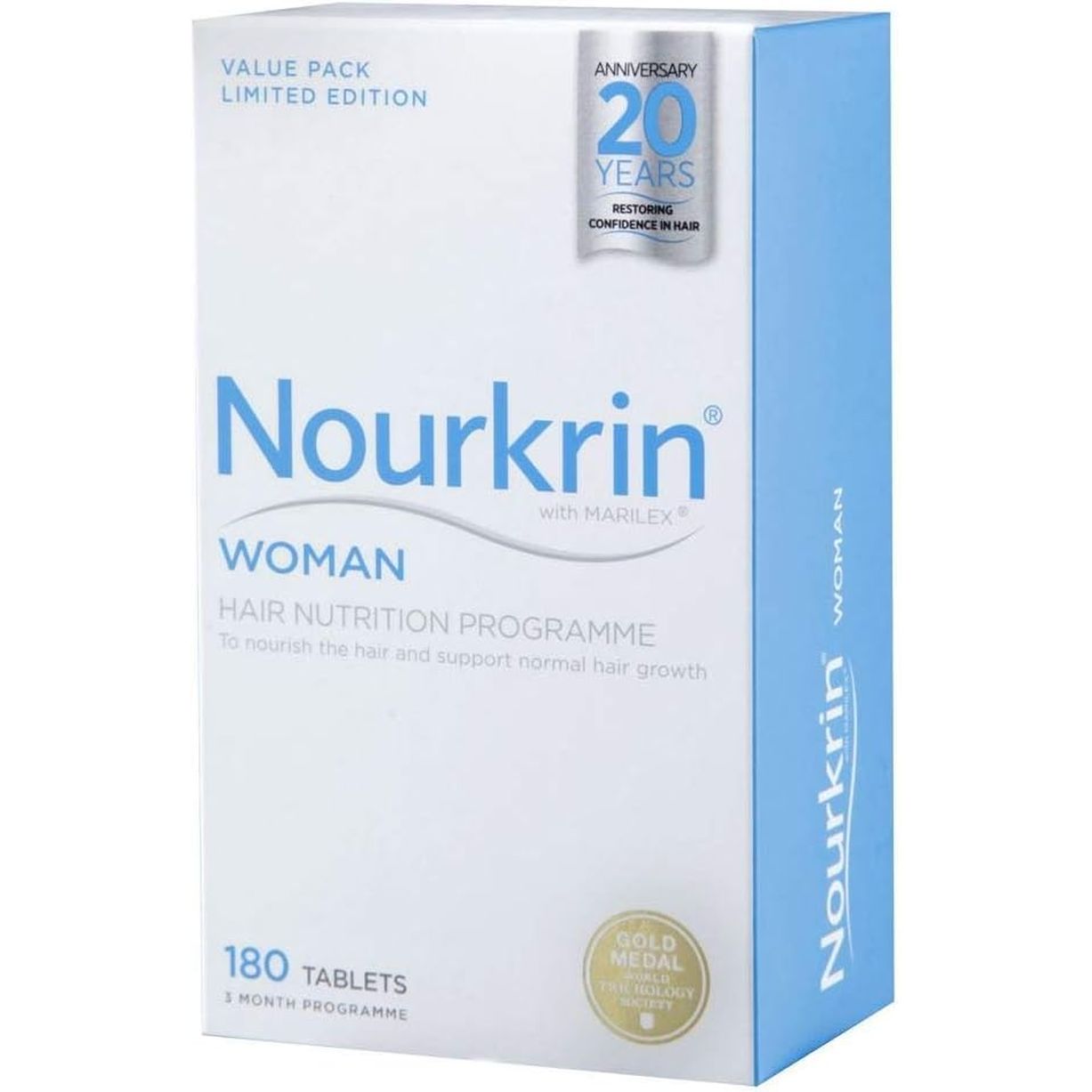 Nourkrin Extra Strength Hair Growth & Condition - 180 Tablets