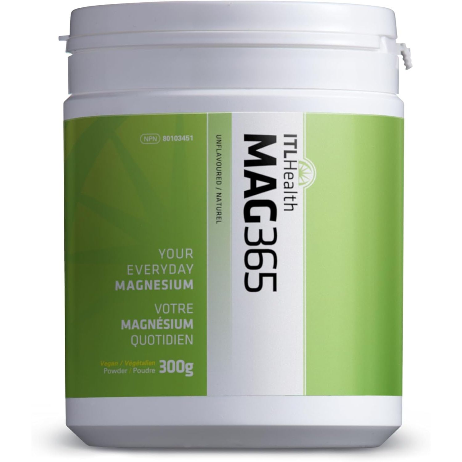 MAG365 Magnesium Citrate Powder - Highly Absorbable Magnesium Supplement - Unflavoured 300G