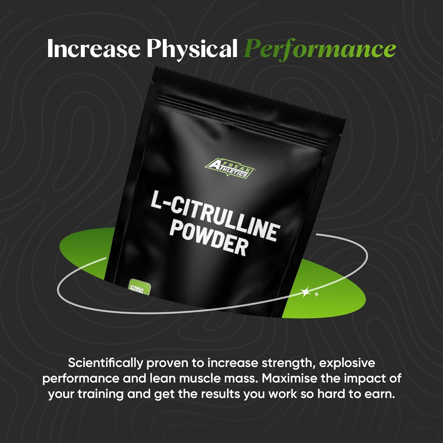 L-Citrulline Powder 500G Unflavoured by Freak Athletics