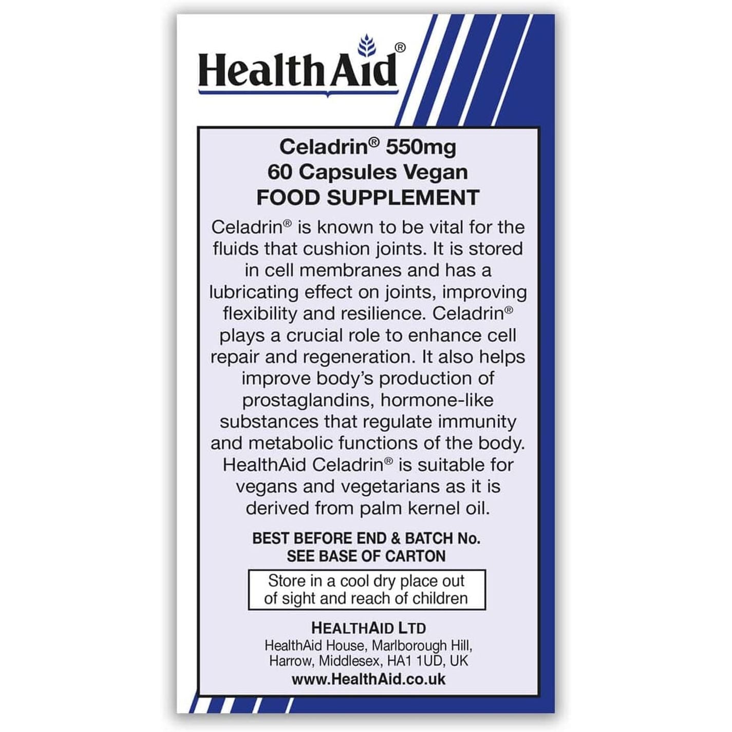 Healthaid Celadrin - 60 Tablets