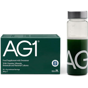 AG1 Greens Powder Supplement | Daily Nutrient Boost: Vitamins, Minerals, Gut-Friendly Bacteria, Gluten Free, Vegan and Keto Friendly | 70+ Ingredients by AG1 Athletic Greens (Travel Packs, 30 Count)
