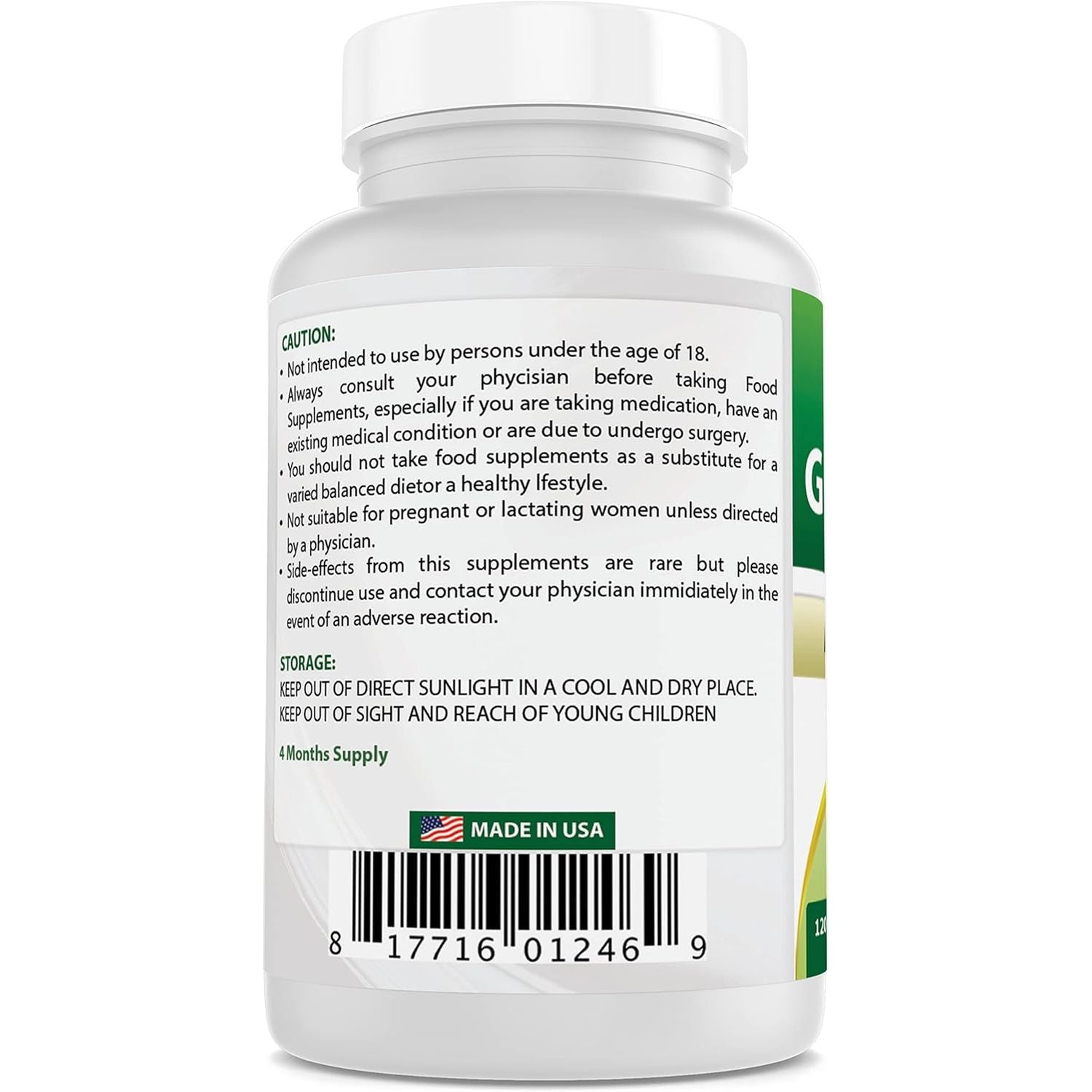 Best Naturals, Ginkgo Biloba Extract - Double Strength Ginkgo Biloba, 120Mg, 120 Capsules (120 Count (Pack of 1))