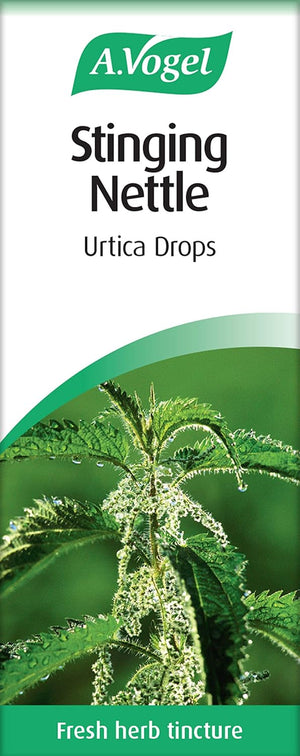 A.Vogel Stinging Nettle Urtica Drops | Food Supplement | from Freshly Harvested, Organically Grown Stinging Nettle Herb | Suitable for Vegans | 50Ml
