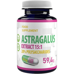 Hepatica Astragalus 6,000Mg | 15:1 Extract (400Mg) | 120 Vegan Capsules | 20% Polysaccharides | High Strength Immune & Energy Support | 3Rd Party Lab Tested